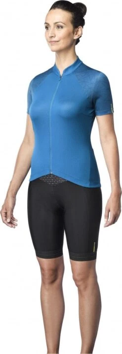 Mavic Womens Long Sleeves Sequence Graphic Mykonos Blue -Mavic 14809025e53f771d7b198.78052145