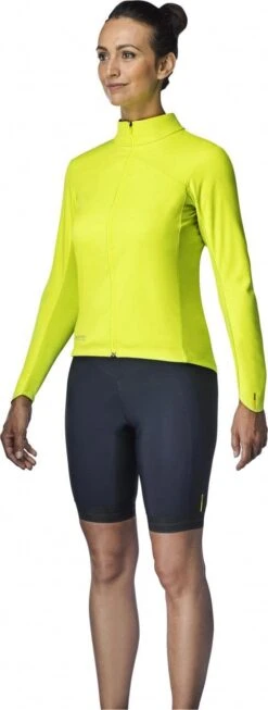 Mavic Long Sleeves Jersey Mistral Neon Yellow -Mavic 14809205e53f7a7e5c969.11118645