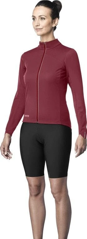 Mavic Mistral Women's Jacket Bordeau 2 Mavic Mistral Women's Jacket Bordeau - Image 2