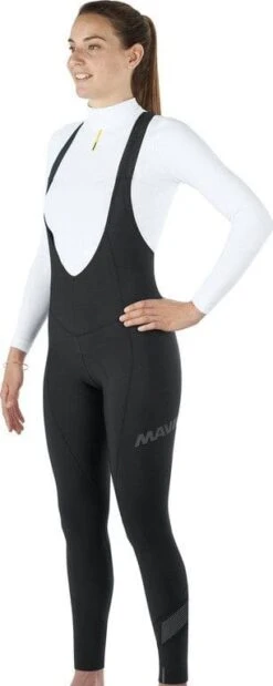 Mavic Essential Thermo Bib Tight Women's Long Shorts Black -Mavic 213035361408b46aa8e15.36009826