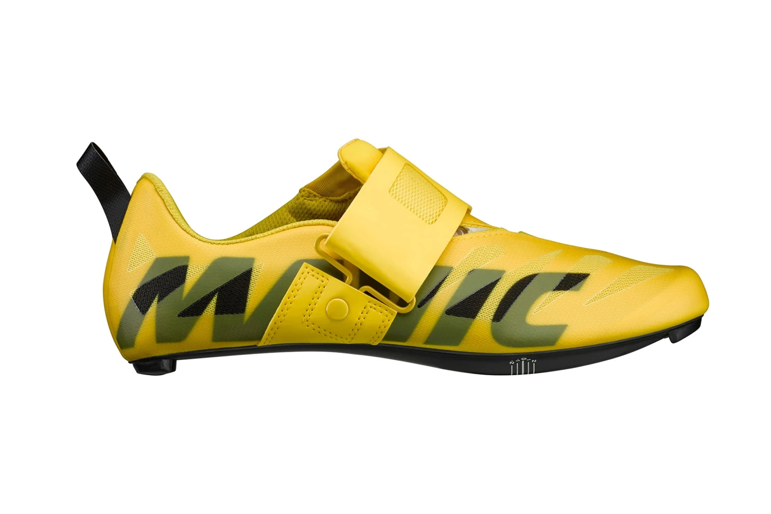 Mavic Cosmic SL Ultimate Tri Bike Shoes Yellow 2 Mavic Cosmic SL Ultimate Tri Bike Shoes Yellow - Image 2