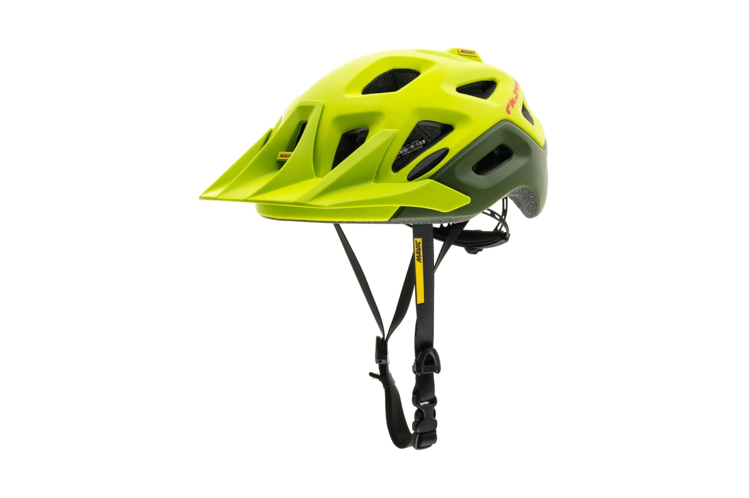 Mavic Crossride Bike Helmet Lime Green/Chive Medium 21 ¼ - 23 ¼ 2 Mavic Crossride Bike Helmet Lime Green/Chive Medium 21 ¼ - 23 ¼ - Image 2