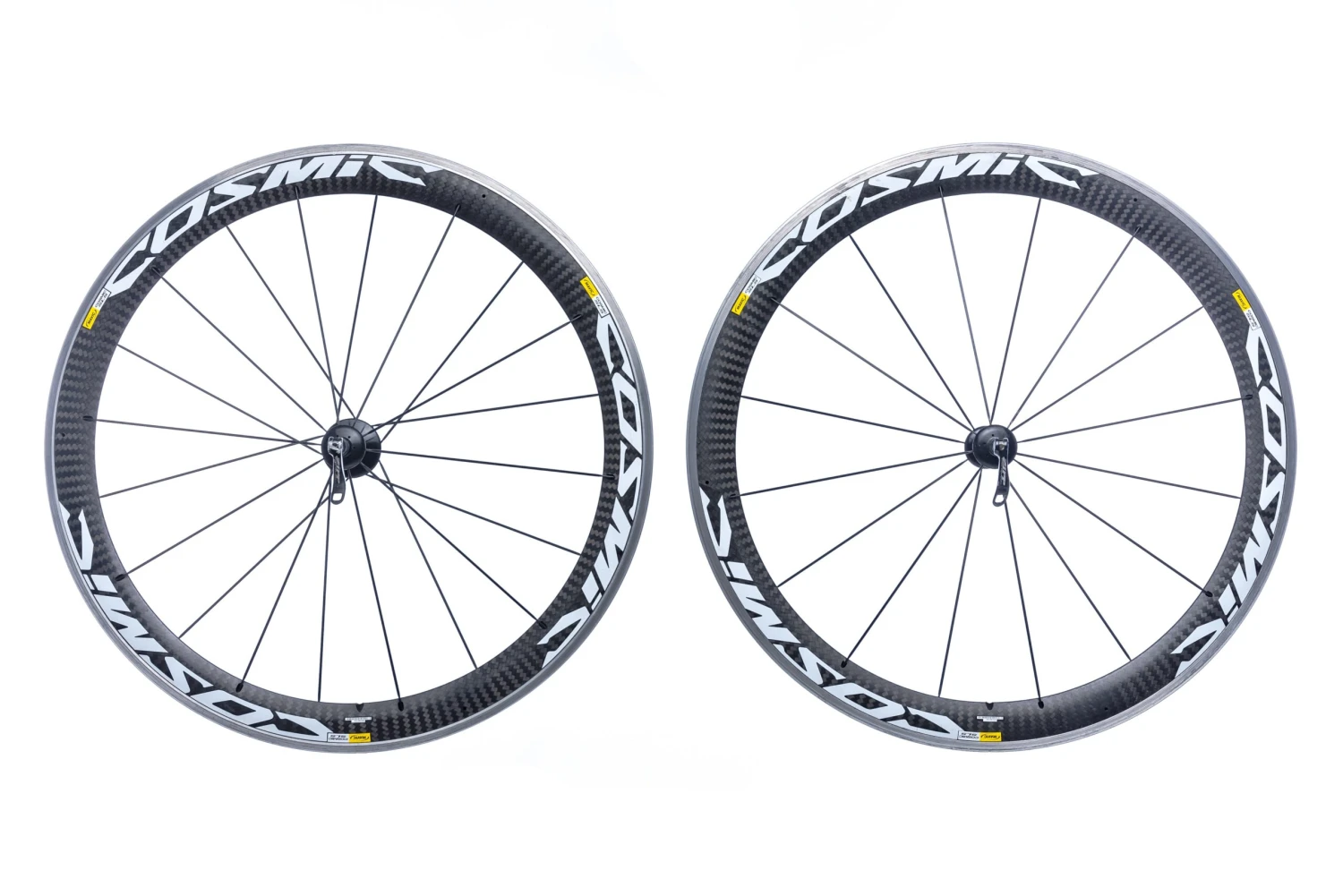 Mavic Cosmic SLS Carbon Clincher 700c Wheelset 2 Mavic Cosmic SLS Carbon Clincher 700c Wheelset - Image 2