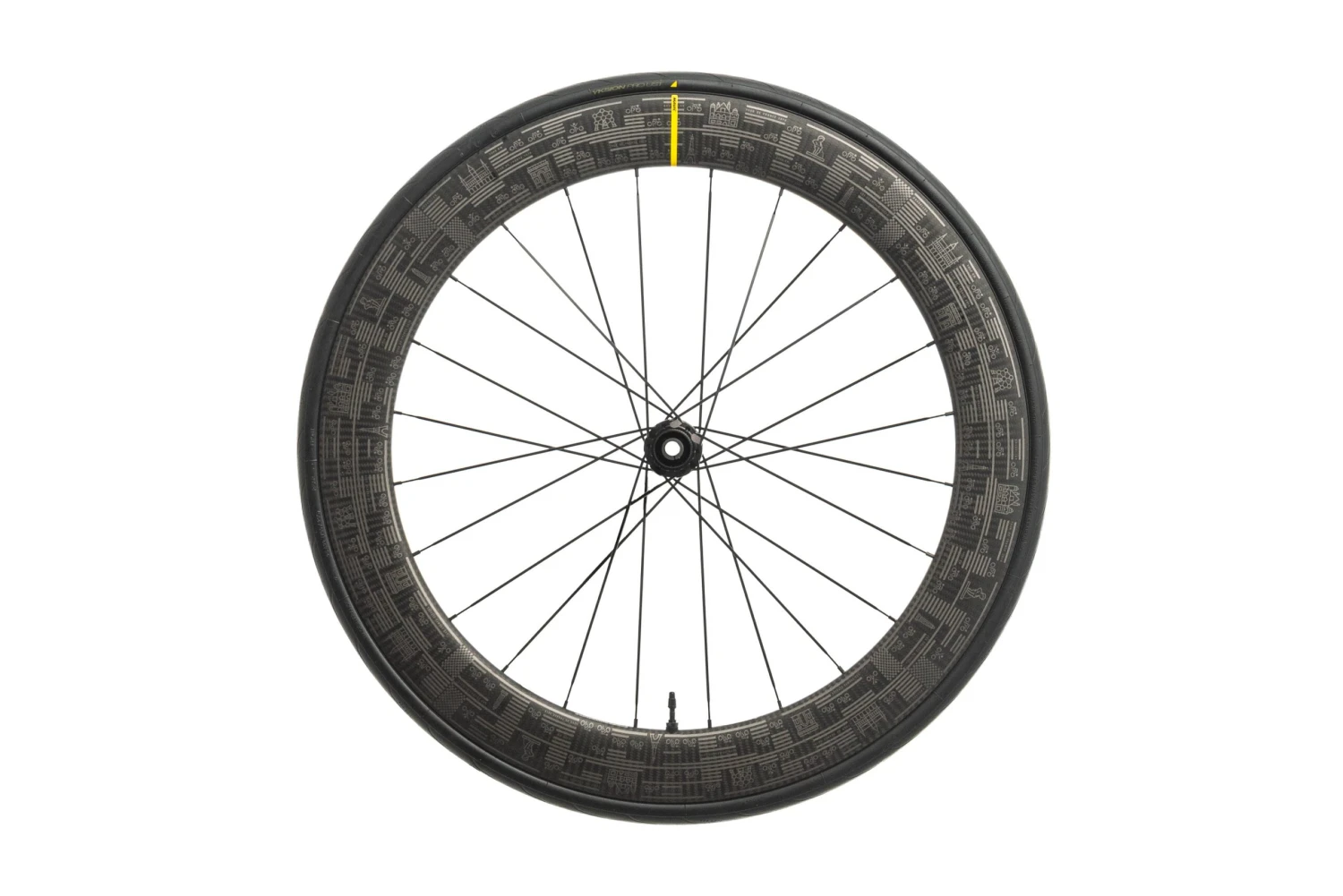 Mavic Comete Pro Carbon UST Tour De France 2019 Edition Carbon Tubeless 700c Rear Wheel 2 Mavic Comete Pro Carbon UST Tour De France 2019 Edition Carbon Tubeless 700c Rear Wheel - Image 2