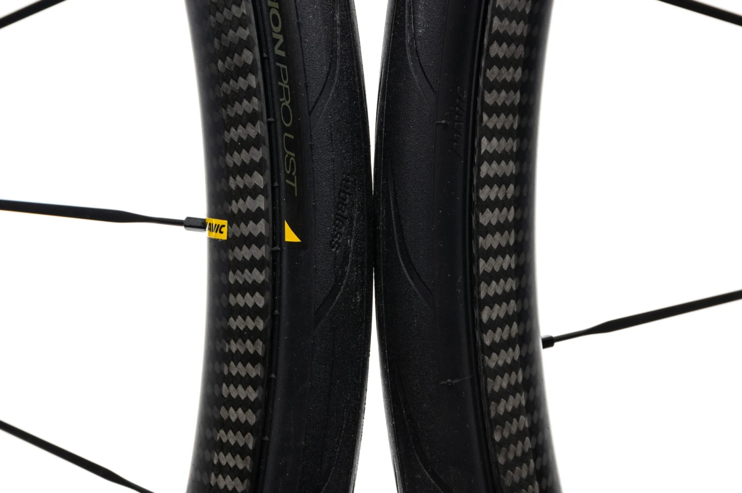 Mavic Ksyrium Pro SL UST Carbon Tubeless 700c Wheelset 5 Mavic Ksyrium Pro SL UST Carbon Tubeless 700c Wheelset - Image 5