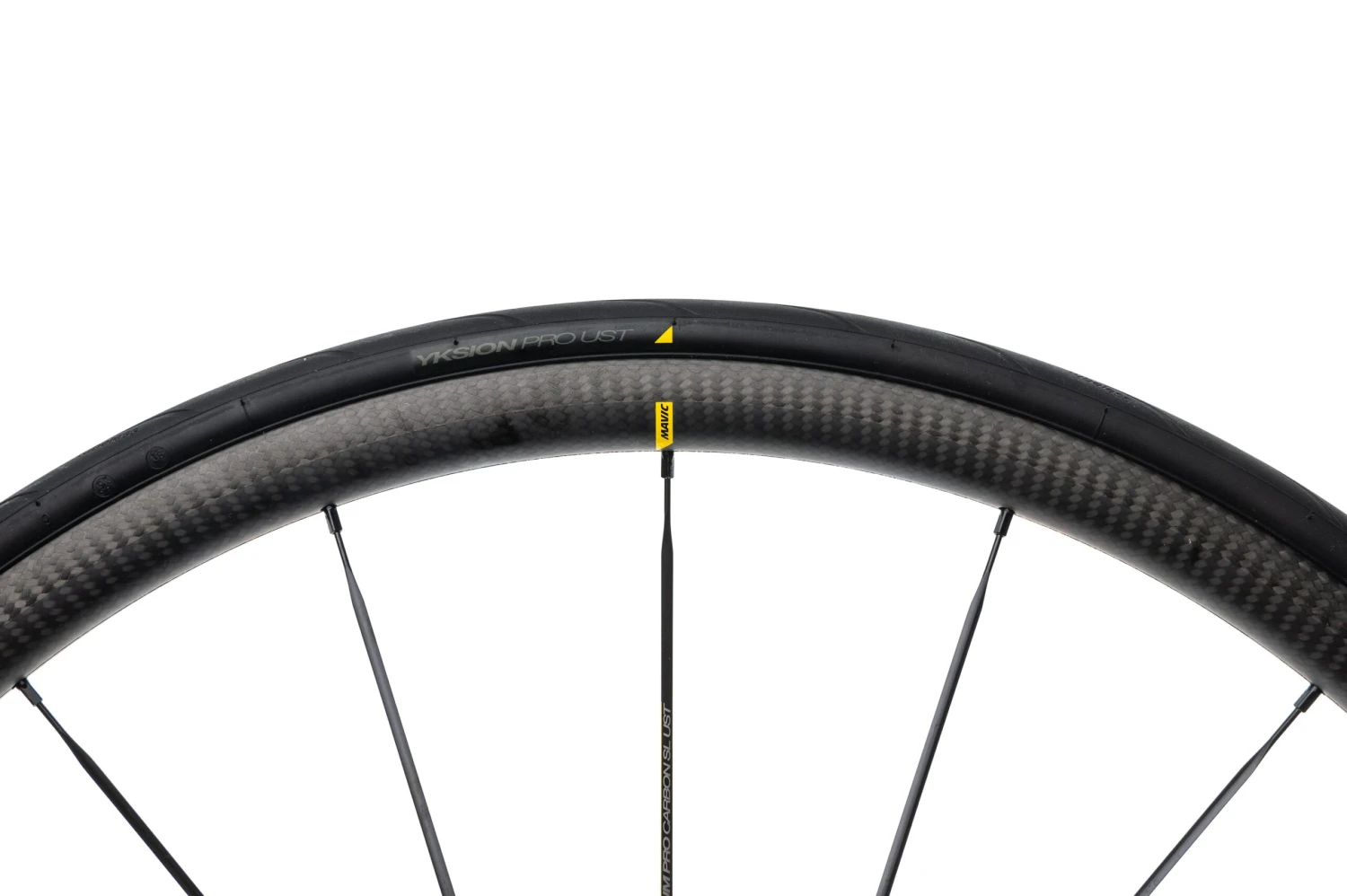 Mavic Ksyrium Pro SL UST Carbon Tubeless 700c Wheelset 6 Mavic Ksyrium Pro SL UST Carbon Tubeless 700c Wheelset - Image 6