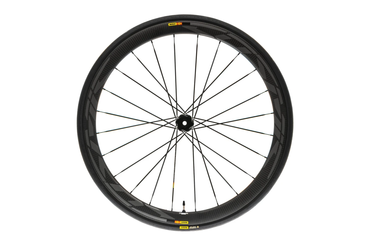 Mavic Cosmic Pro Carbon SL Disc Tubeless Clincher 700c Front Wheel 1 Mavic Cosmic Pro Carbon SL Disc Tubeless Clincher 700c Front Wheel