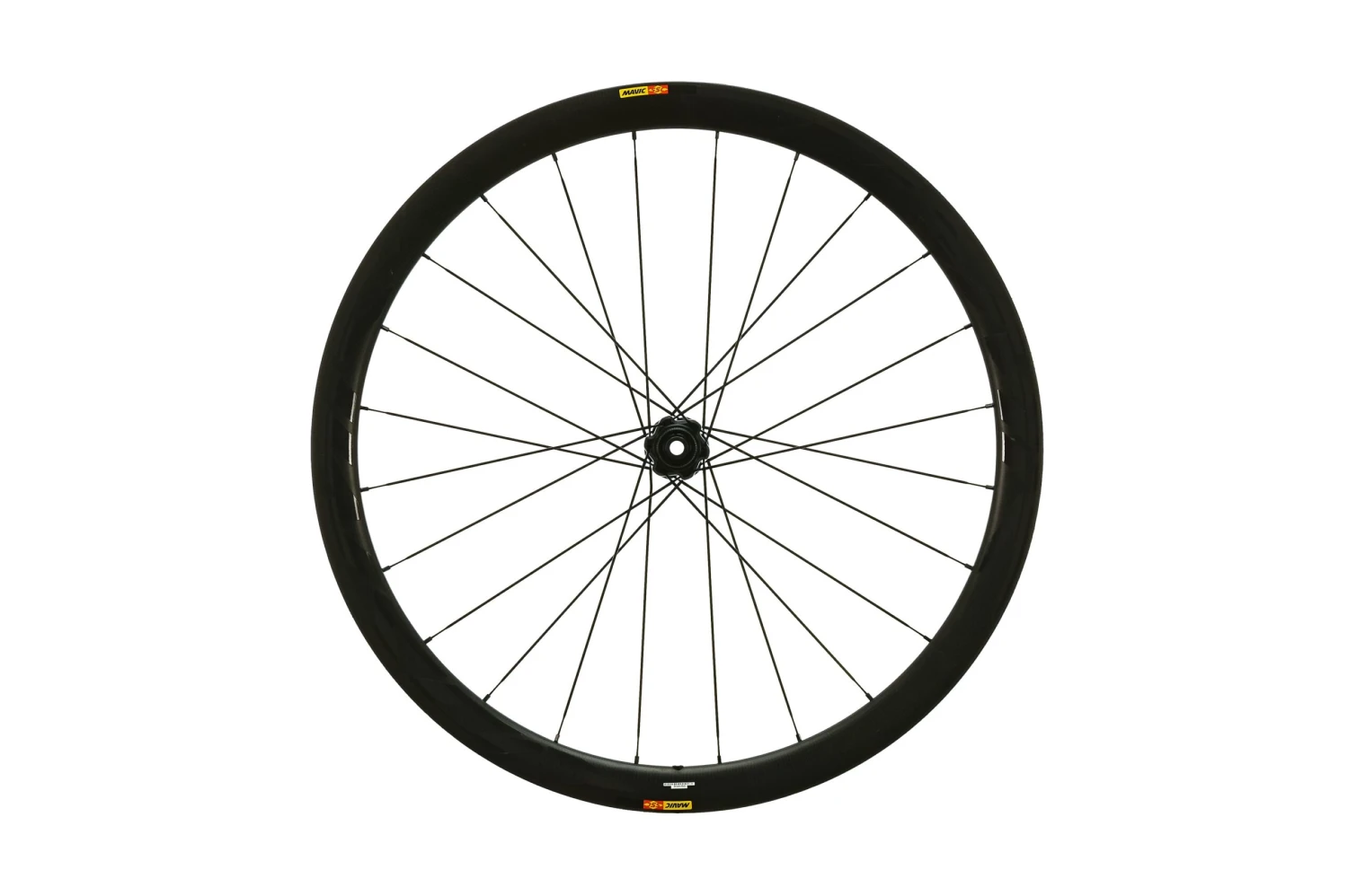 Mavic Cosmic Pro SL Disc Carbon Tubular 700c Front Wheel 2 Mavic Cosmic Pro SL Disc Carbon Tubular 700c Front Wheel - Image 2