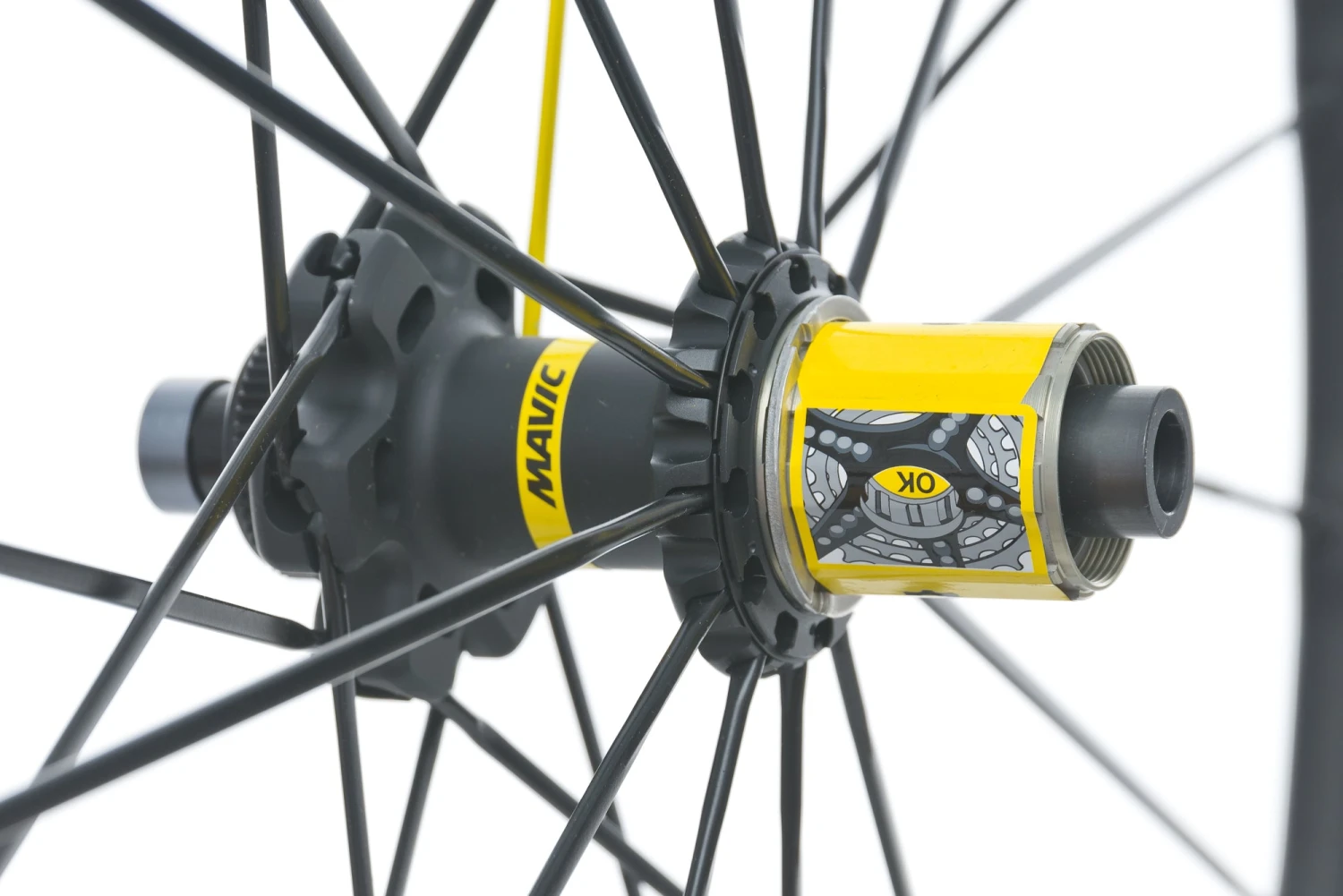 Mavic Ksyrium Pro UST Disc Aluminum Tubeless 700c Rear Wheel 3 Mavic Ksyrium Pro UST Disc Aluminum Tubeless 700c Rear Wheel - Image 3